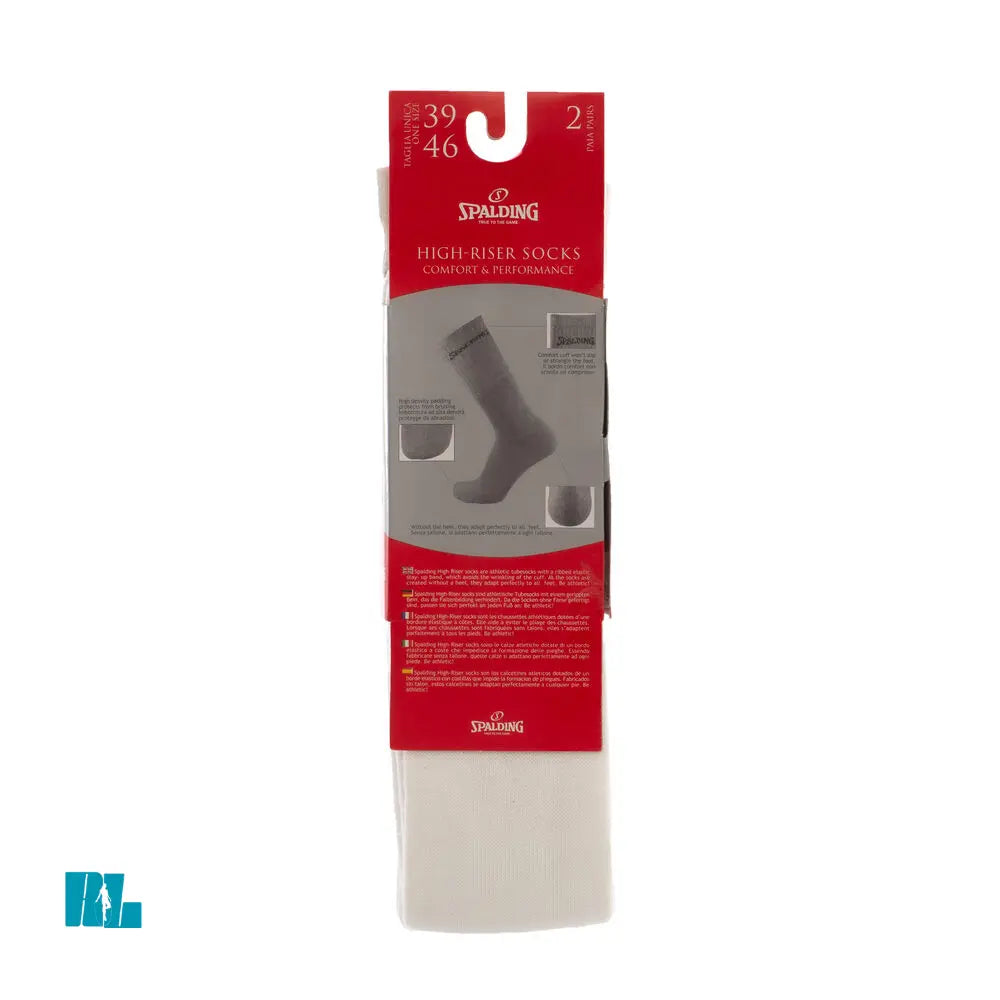Chaussettes Spalding – Blanc Bigbuy