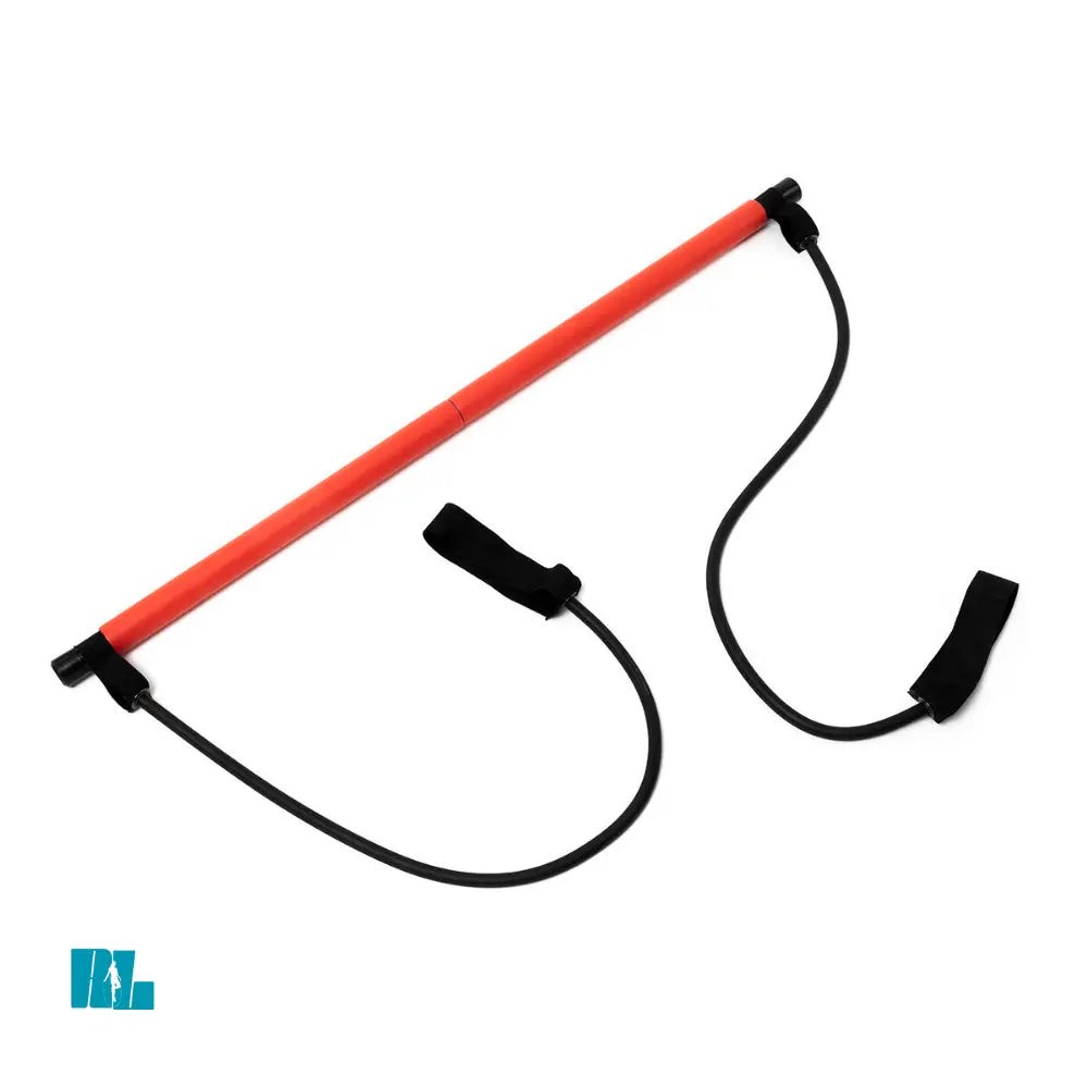 Fitness Bar avec Bandes de Résistance + Guide d’Exercices Bigbuy