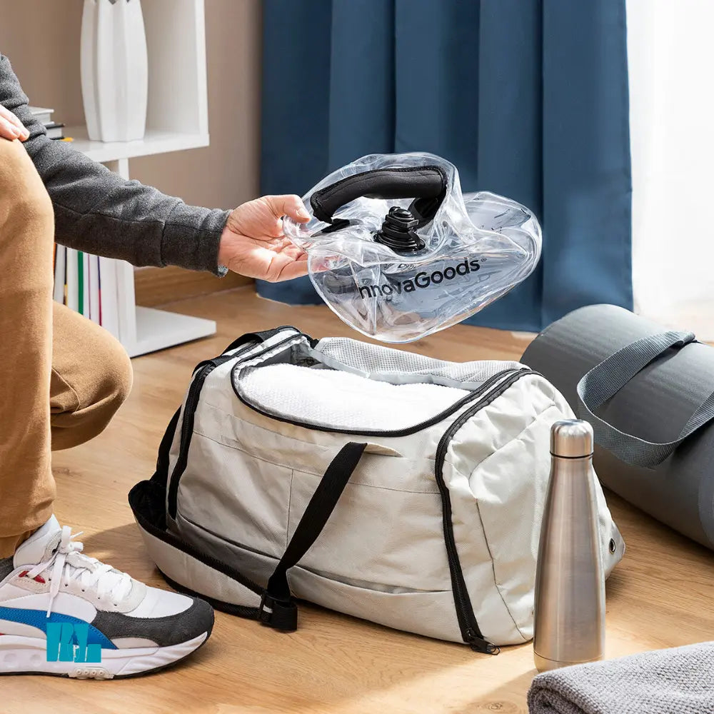 Kettlebell à Eau Gonflable avec Guide d’Exercices Bigbuy
