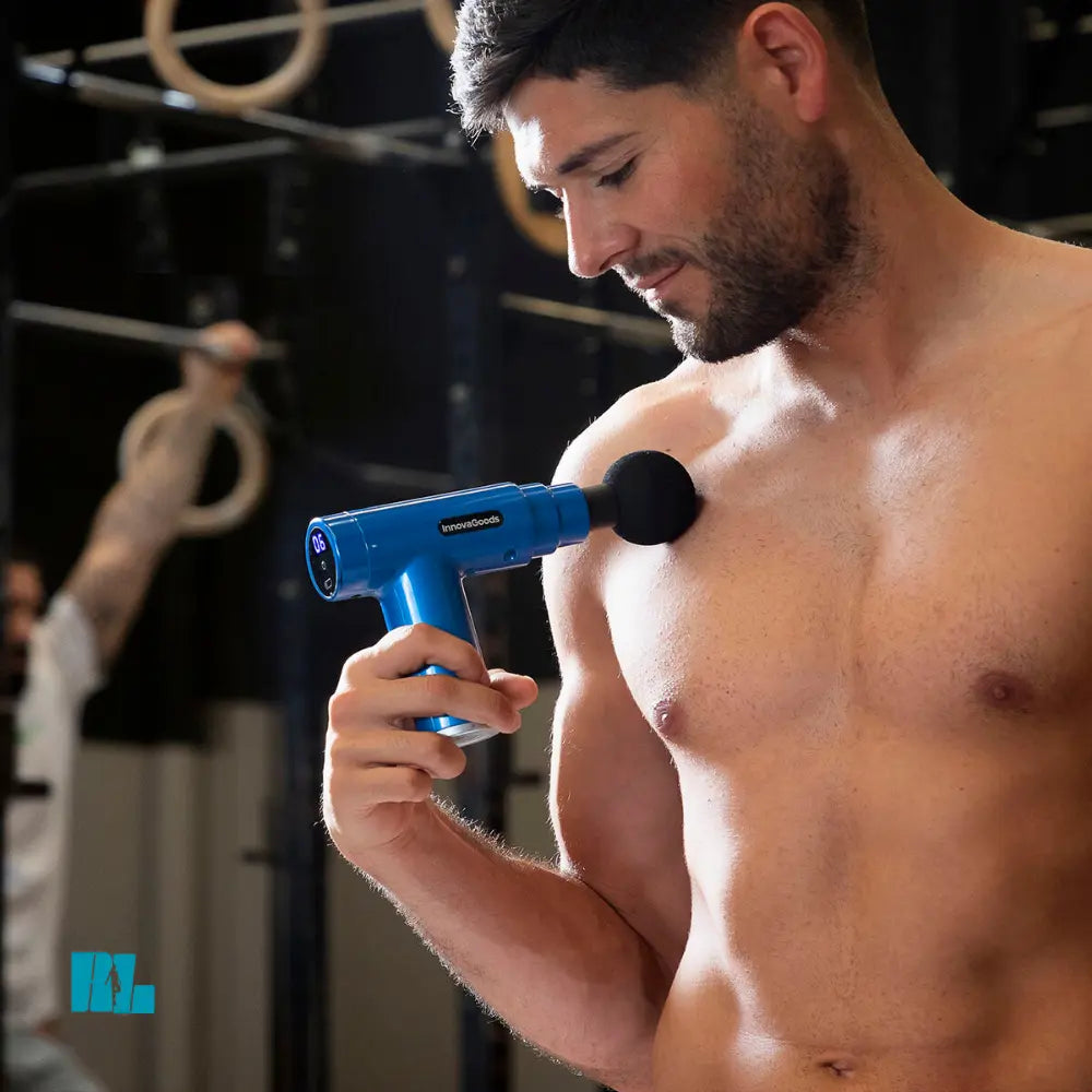 Mini Pistolet de Massage Relaxation & Récupération Bigbuy